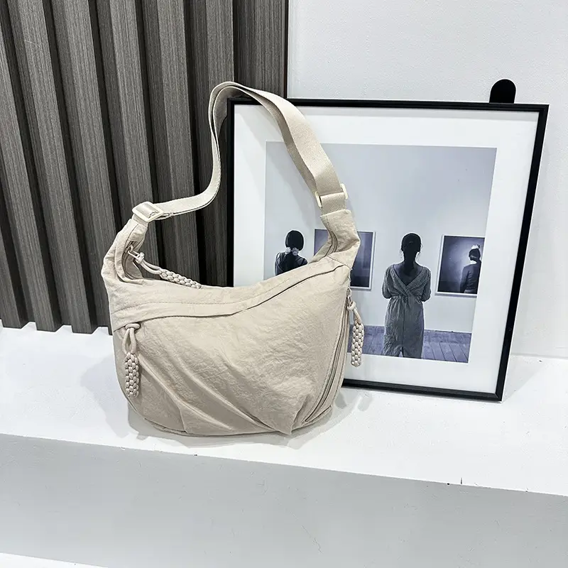 Yellow Japanese Style Crossbody Bag for Women