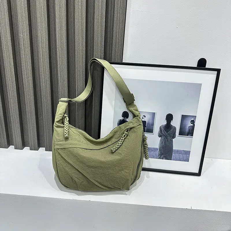 Yellow Japanese Style Crossbody Bag for Women