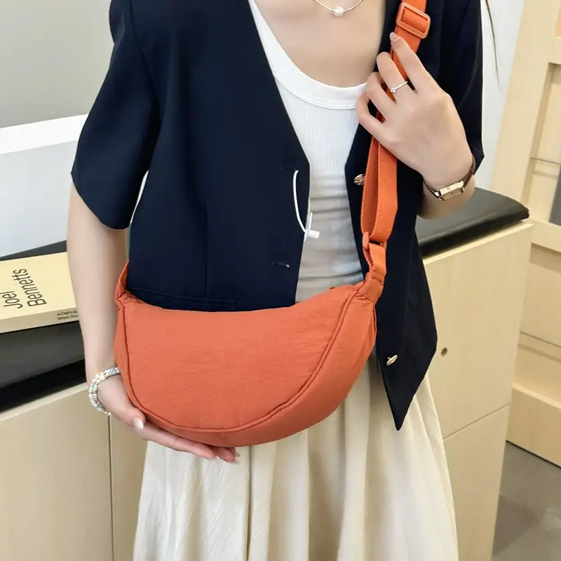 Lightweight Crossbody Bag for Women in Maroon - Image 11