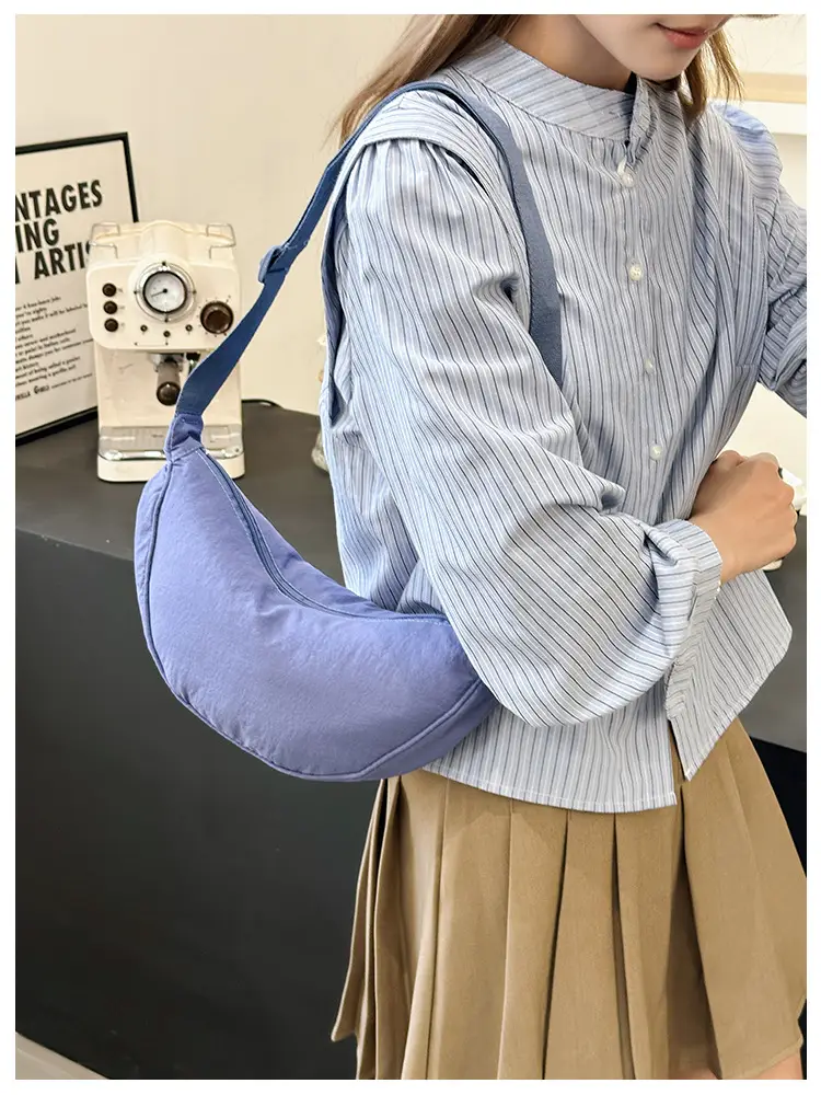 Lightweight Crossbody Bag for Women in Maroon — feature 19