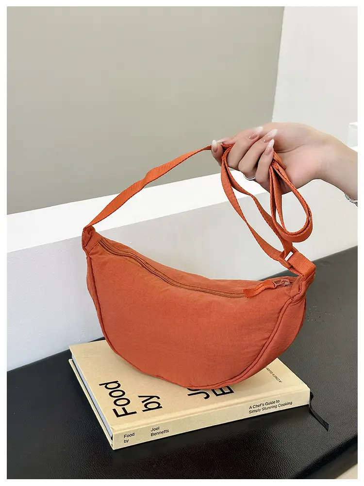 Lightweight Crossbody Bag for Women in Maroon — feature 7