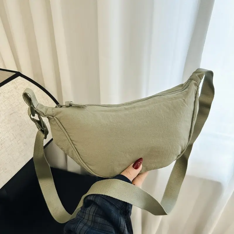 Lightweight Crossbody Bag for Women in Maroon - Image 7
