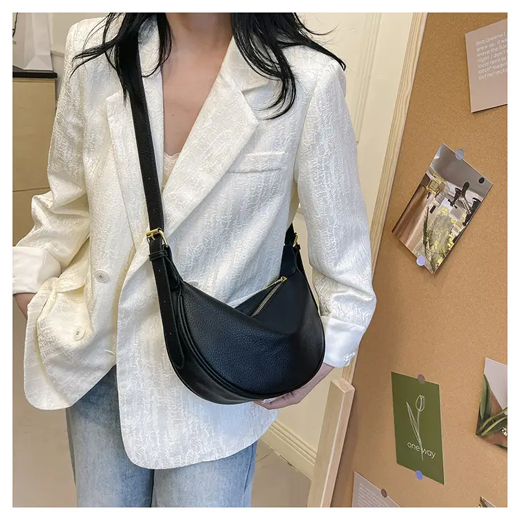 Black Crossbody Bag for Women with Long Strap — feature 20