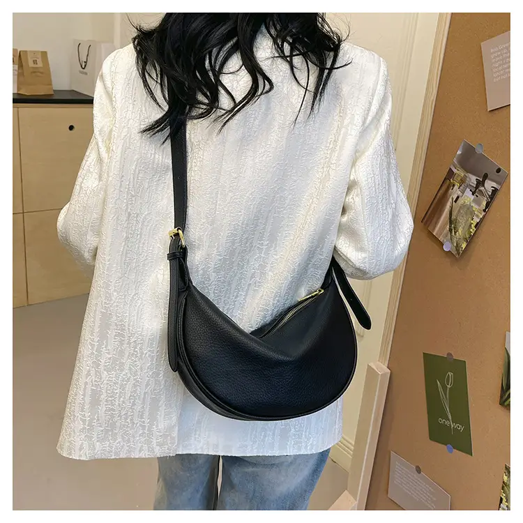 Black Crossbody Bag for Women with Long Strap — feature 21