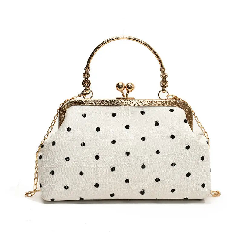 Women's Lace Plaid Shell Crossbody Bag 2024 - Image 8