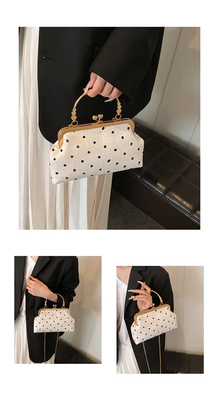 Women's Lace Plaid Shell Crossbody Bag 2024 — feature 15