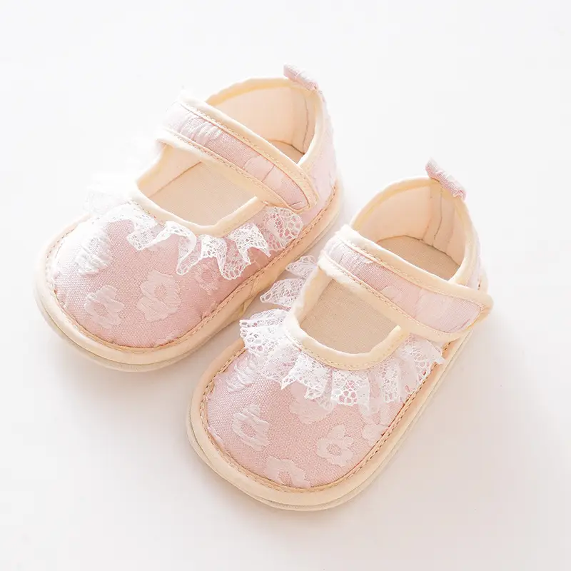 Summer Thin Baby Toddler Shoes Baby Floor Shoes Soft Sole Anti-drop Cute Cloth Shoes Princess Children Non-slip Breathable - Image 5