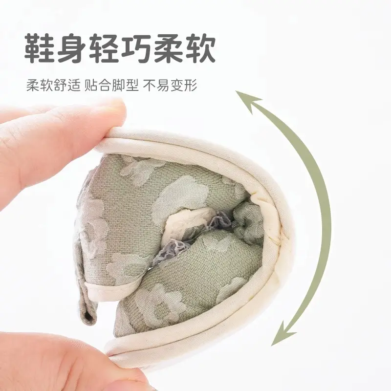 Summer Thin Baby Toddler Shoes Baby Floor Shoes Soft Sole Anti-drop Cute Cloth Shoes Princess Children Non-slip Breathable - Image 6