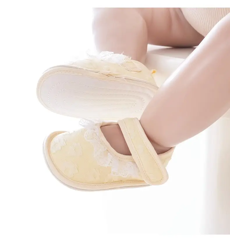 Summer Thin Baby Toddler Shoes Baby Floor Shoes Soft Sole Anti-drop Cute Cloth Shoes Princess Children Non-slip Breathable — feature 14