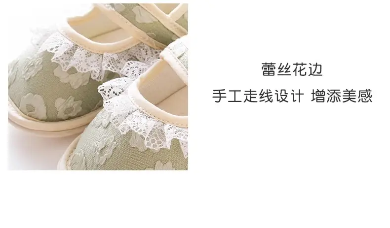 Summer Thin Baby Toddler Shoes Baby Floor Shoes Soft Sole Anti-drop Cute Cloth Shoes Princess Children Non-slip Breathable — feature 21