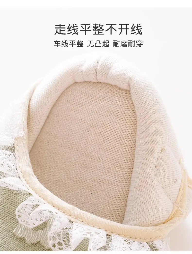 Summer Thin Baby Toddler Shoes Baby Floor Shoes Soft Sole Anti-drop Cute Cloth Shoes Princess Children Non-slip Breathable — feature 9