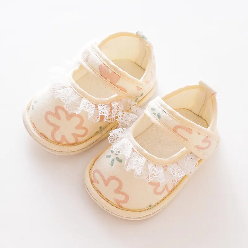 Summer Thin Baby Toddler Shoes Baby Floor Shoes Soft Sole Anti-drop Cute Cloth Shoes Princess Children Non-slip Breathable - Image 2