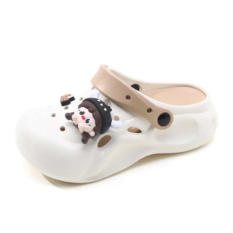 Summer Outer Wearing Eva Hole Shoes Women's New Thick Sole Deodorant Cute Girl's Slippers Heightened Diy Sandals - Image 2