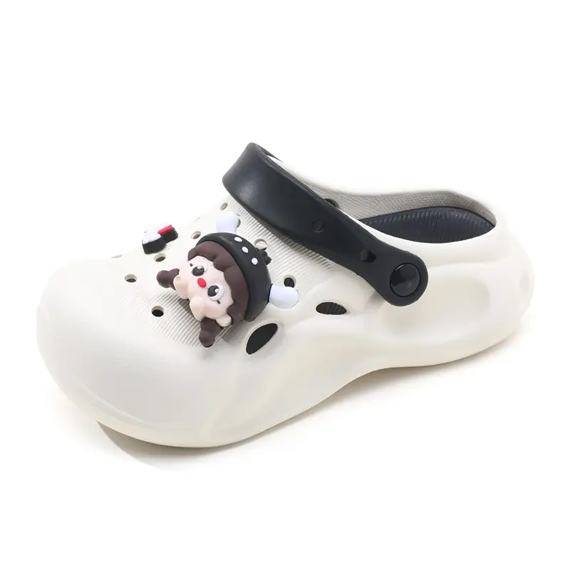 Summer Outer Wearing Eva Hole Shoes Women's New Thick Sole Deodorant Cute Girl's Slippers Heightened Diy Sandals - Image 3