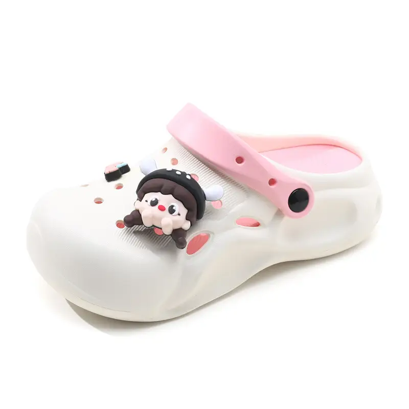 Summer Outer Wearing Eva Hole Shoes Women's New Thick Sole Deodorant Cute Girl's Slippers Heightened Diy Sandals - Image 5