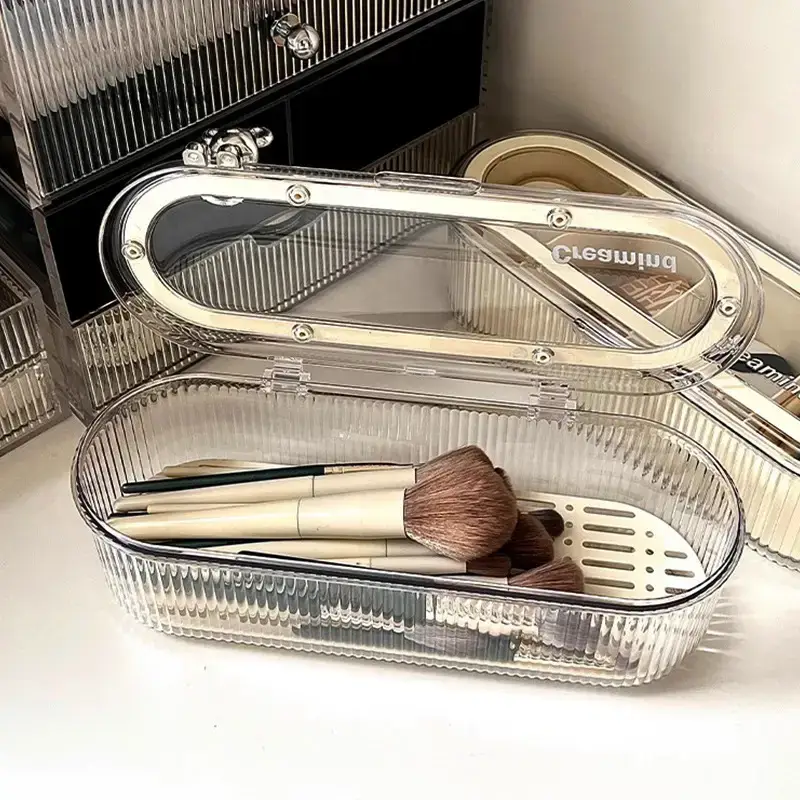 Makeup Brush Storage Box Dustproof Advanced Sense