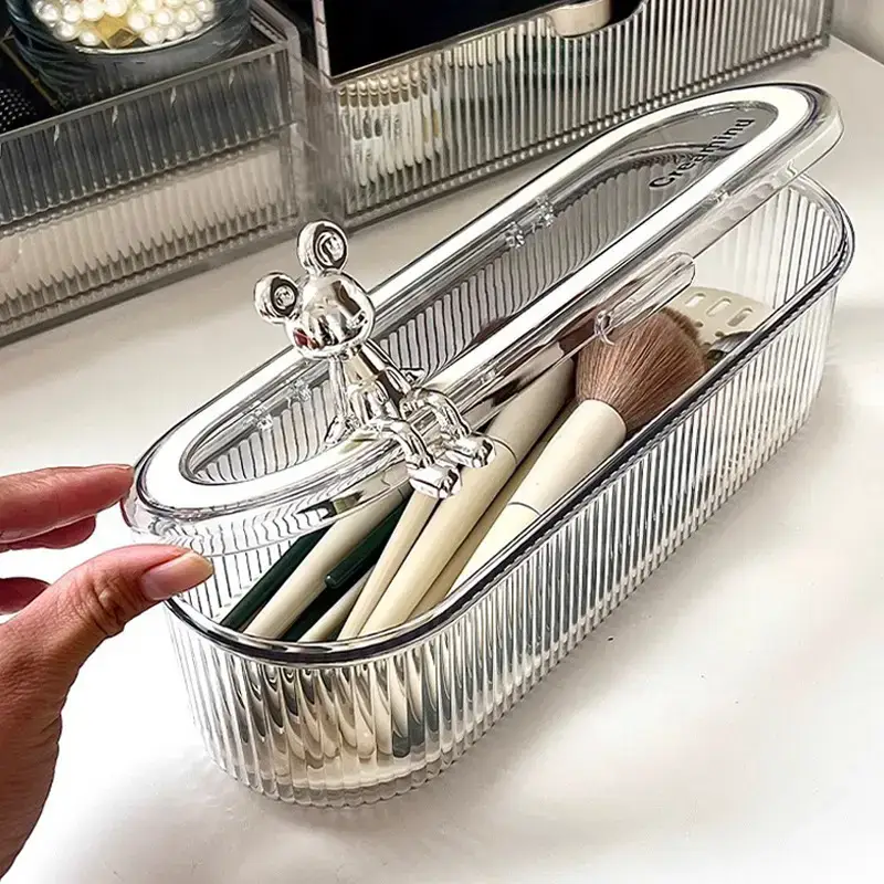 Makeup Brush Storage Box Dustproof Advanced Sense