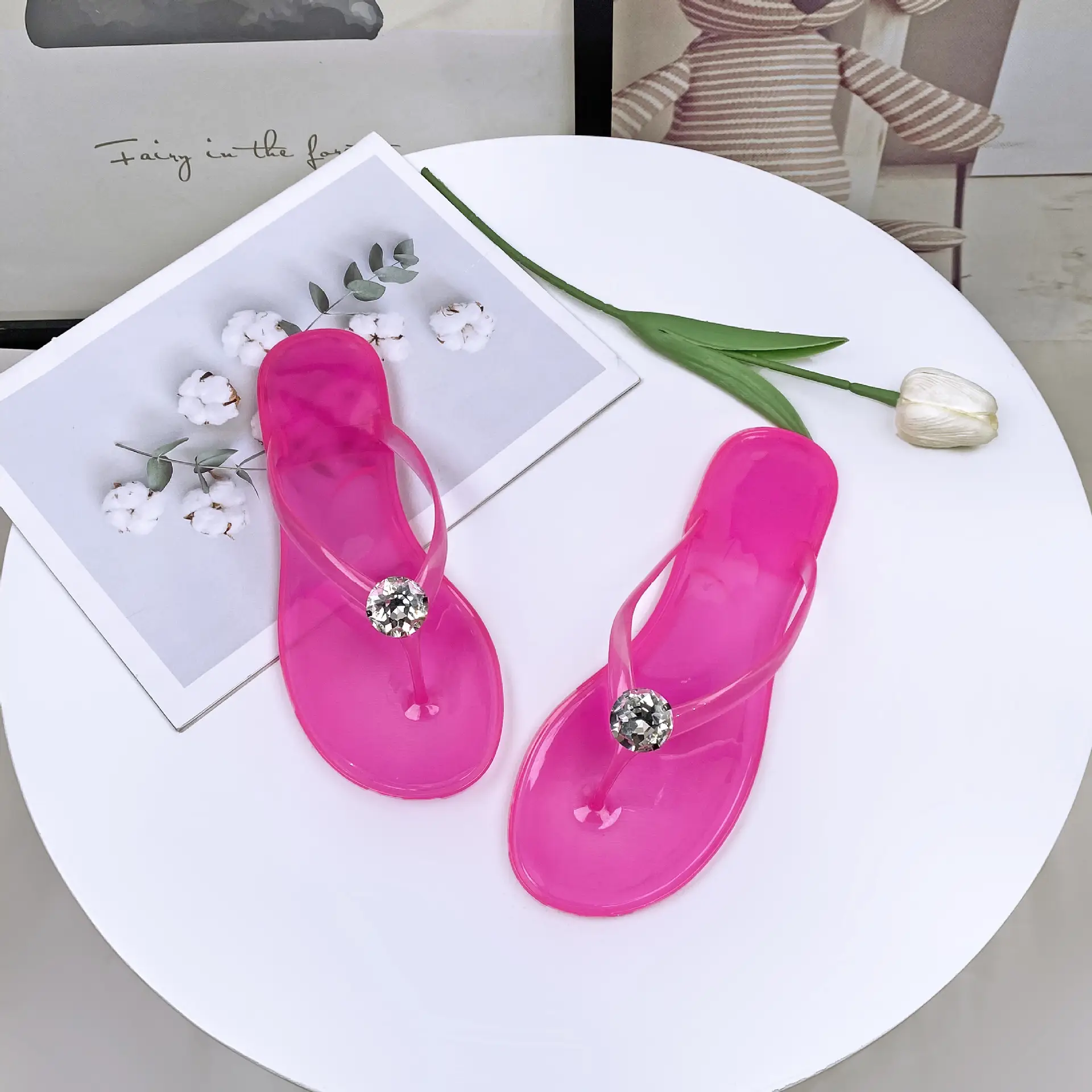 Transparent PVC Jelly Flip Flops Amazon Aliexpress — feature 3