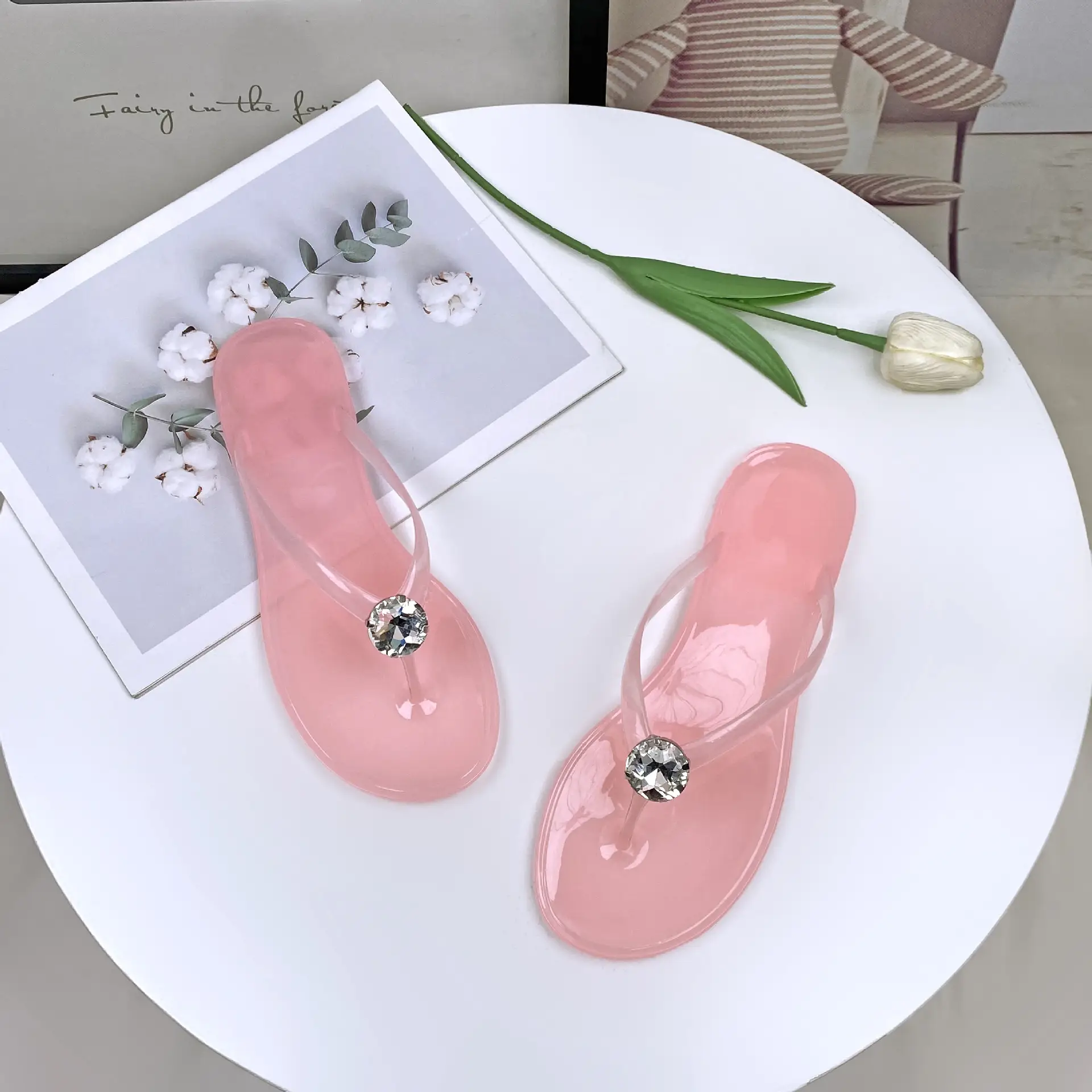 Transparent PVC Jelly Flip Flops Amazon Aliexpress — feature 5