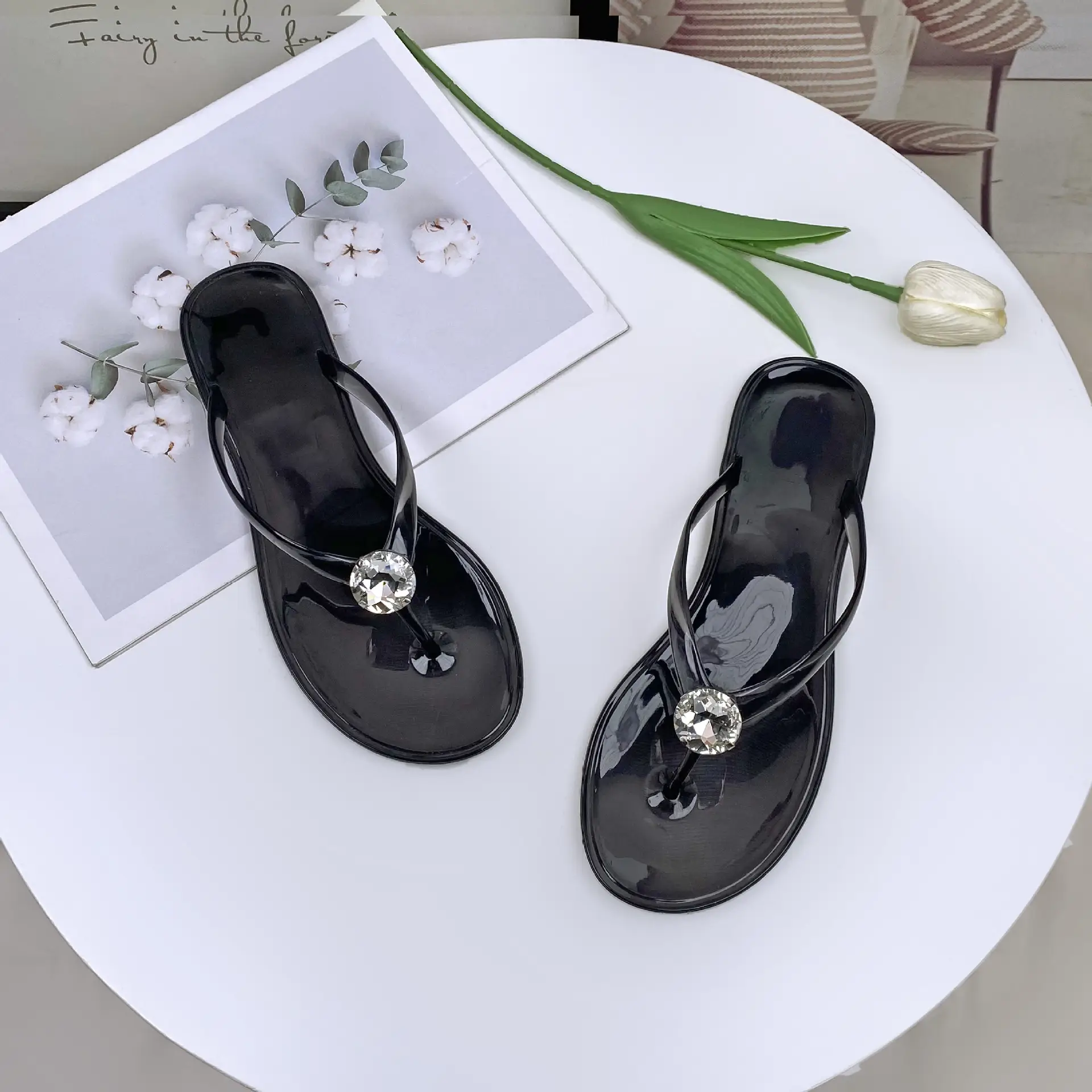 Transparent PVC Jelly Flip Flops Amazon Aliexpress — feature 6
