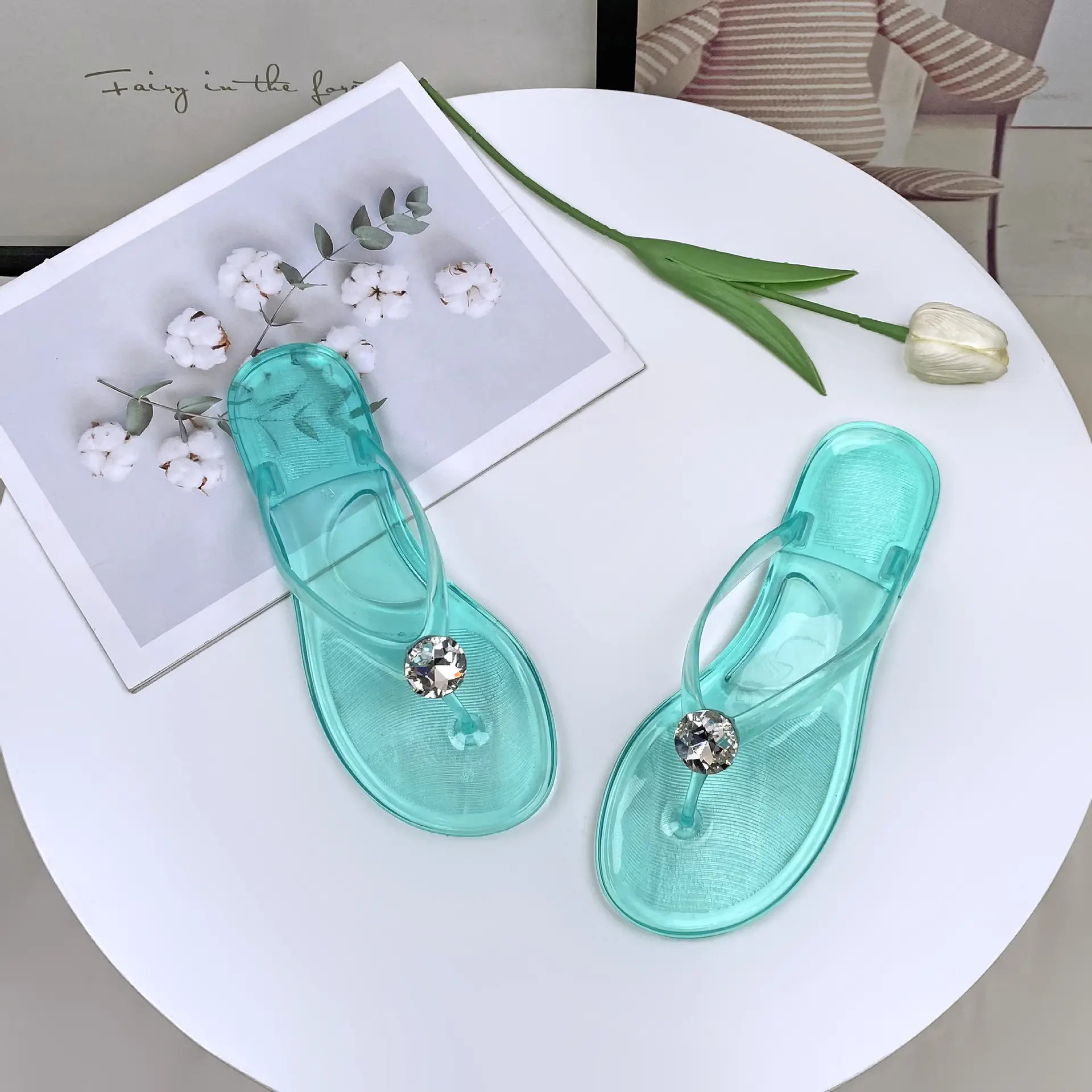 Transparent PVC Jelly Flip Flops Amazon Aliexpress — feature 7