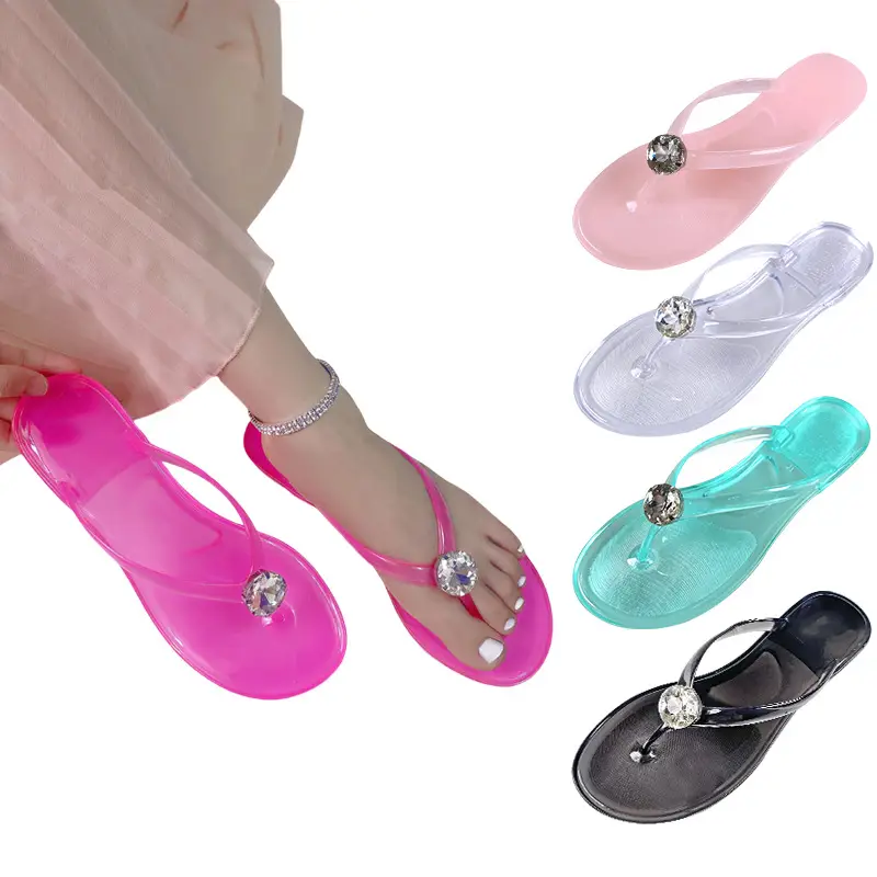 Transparent PVC Jelly Flip Flops Amazon Aliexpress — feature 8
