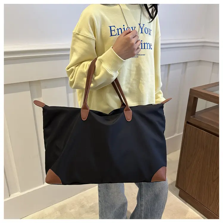 2024 Pink Waterproof Oxford Tote Bag Set - Image 7