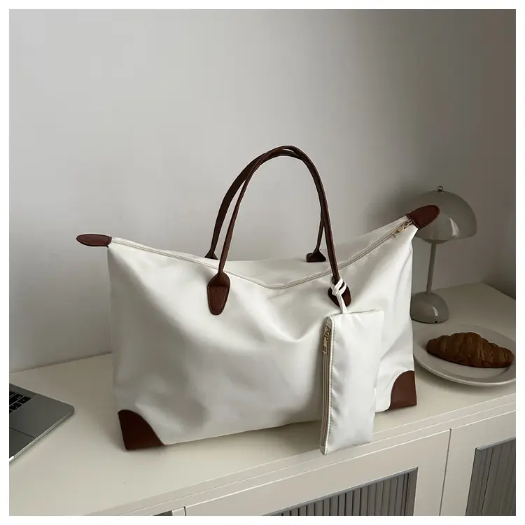 2024 Pink Waterproof Oxford Tote Bag Set - Image 2