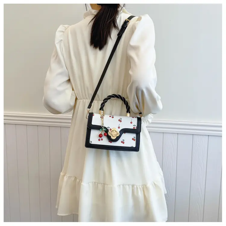 Cute Cherry Print Shoulder Crossbody Bag for Women — feature 20