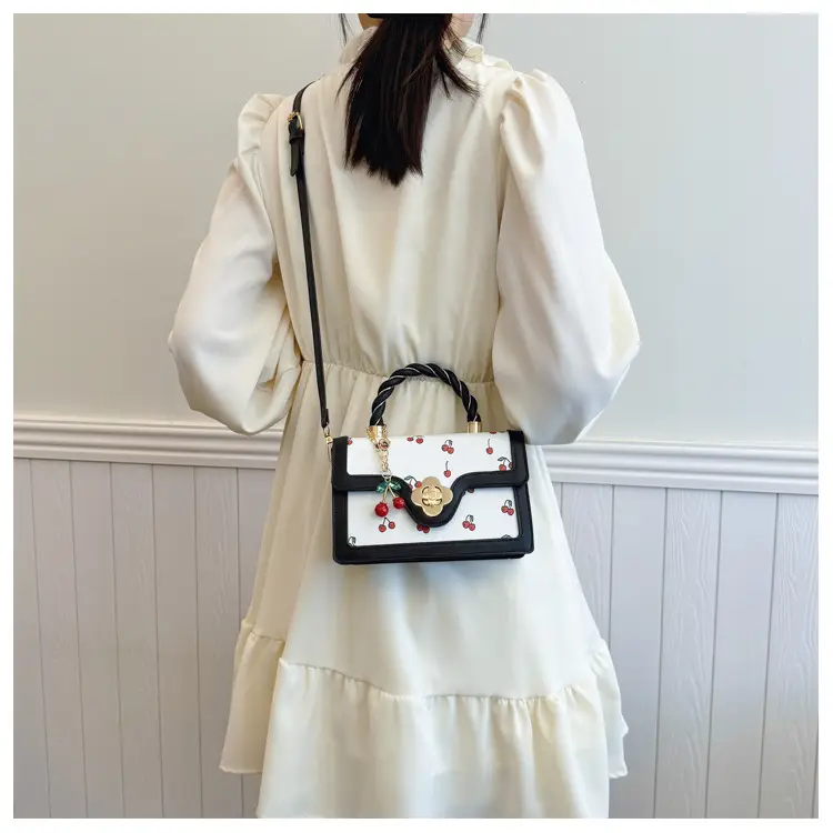 Cute Cherry Print Shoulder Crossbody Bag for Women — feature 21