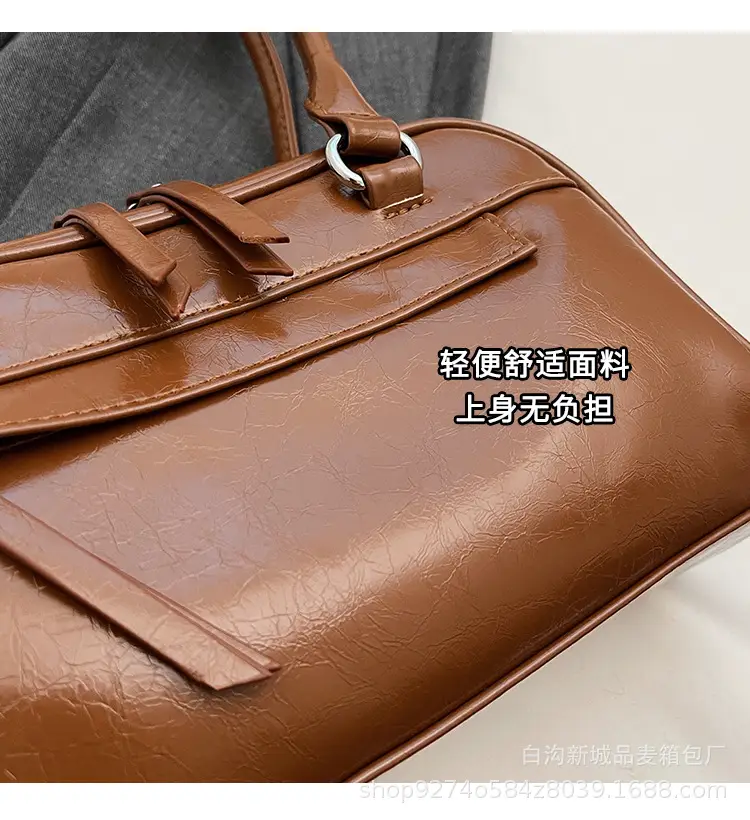 Retro Brown Shoulder Bag for Women 2026 — feature 4