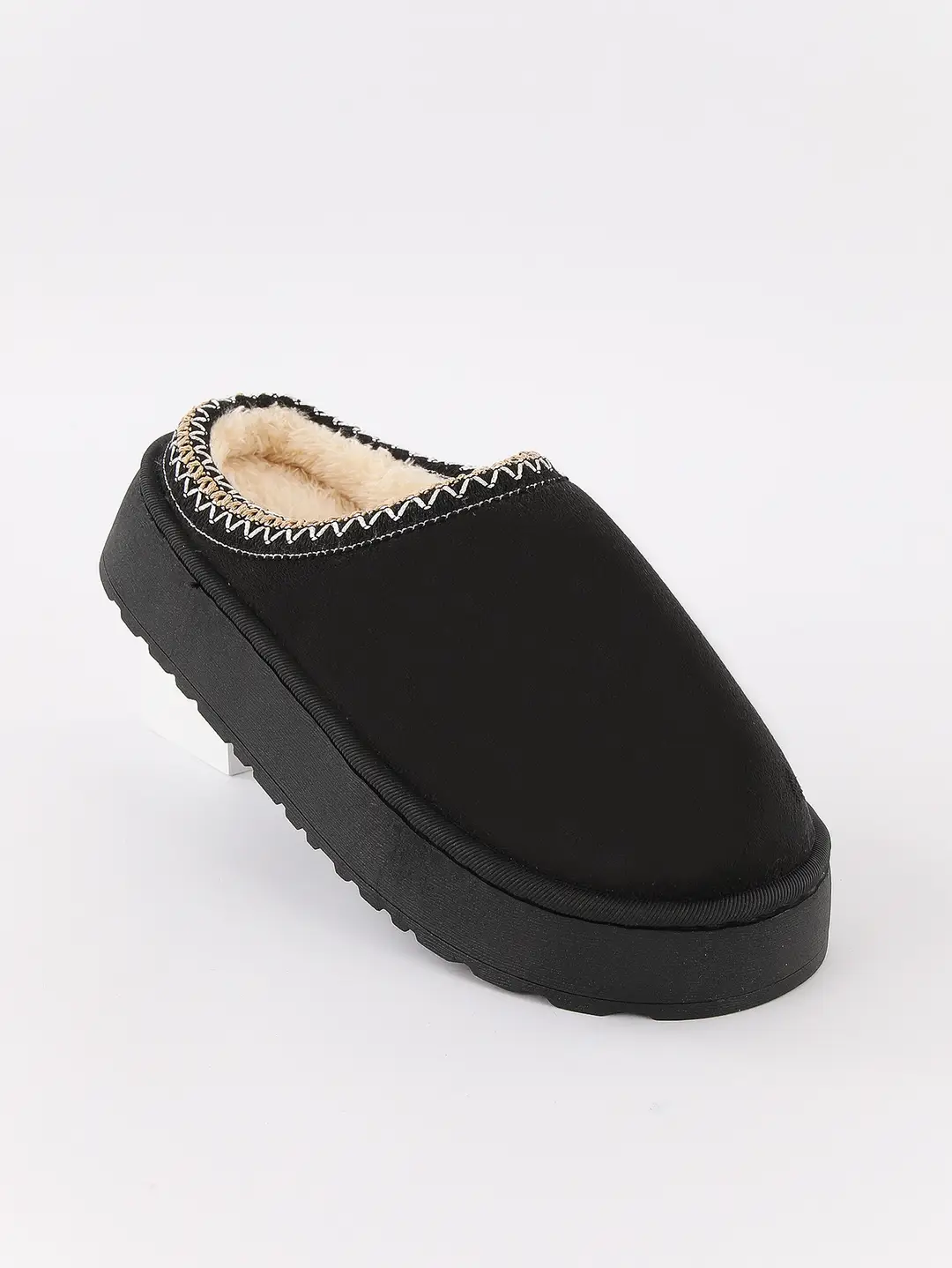 2024 Cross-border Explosions Autumn and Winter Home 4.0 Thick Slippers Women's Indoor Outdoor Thick Bottom Warm Cotton Slippers — feature 11