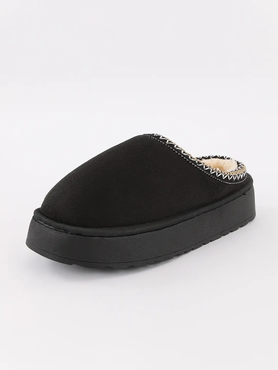 2024 Cross-border Explosions Autumn and Winter Home 4.0 Thick Slippers Women's Indoor Outdoor Thick Bottom Warm Cotton Slippers — feature 13