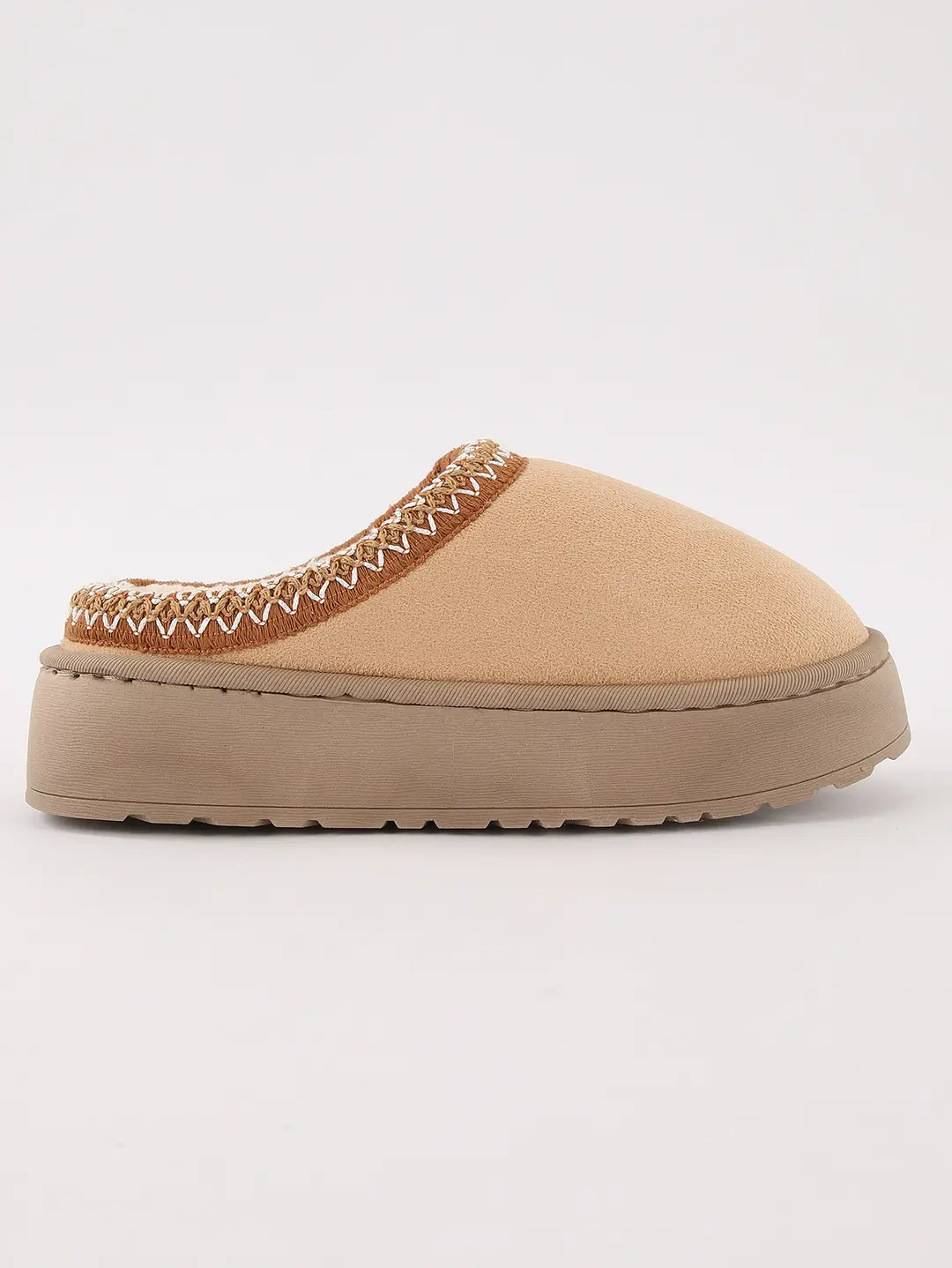 2024 Cross-border Explosions Autumn and Winter Home 4.0 Thick Slippers Women's Indoor Outdoor Thick Bottom Warm Cotton Slippers — feature 2
