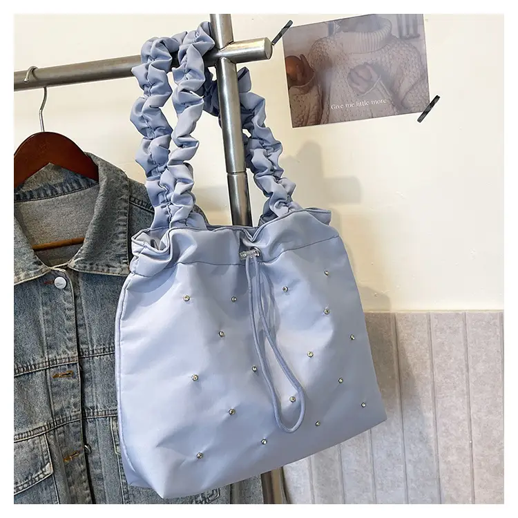 Black Ruffled Shoulder Bag for Women 2025 — feature 20