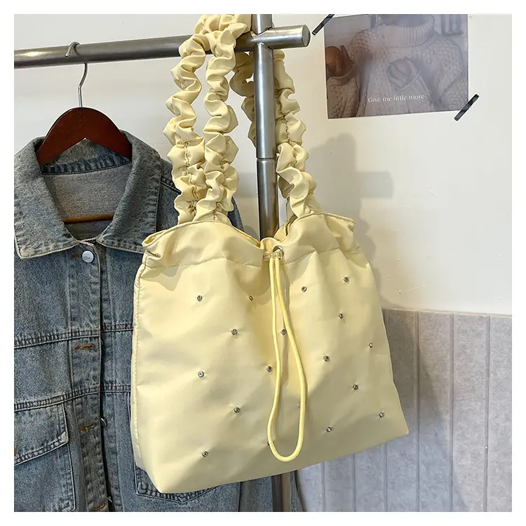Black Ruffled Shoulder Bag for Women 2025 — feature 21