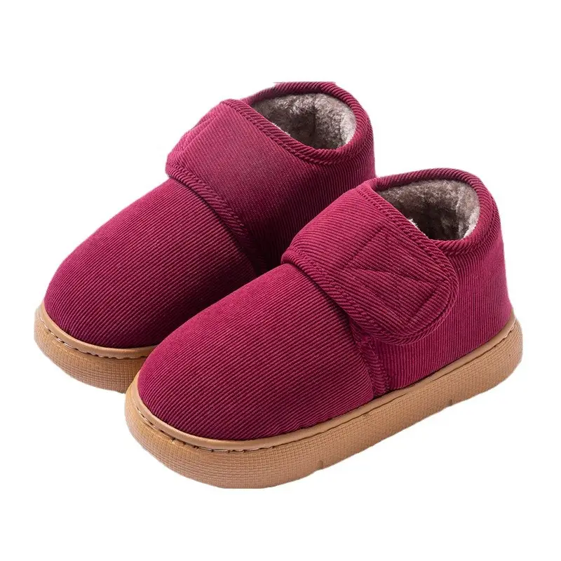 2026 New Style Cotton Slippers for Women, Autumn and Winter, Anti-Slip, Plush, Warm, Thick-Soled, Indoor Home Cotton Shoes for the Elderly, Suitable for Outdoor Wear