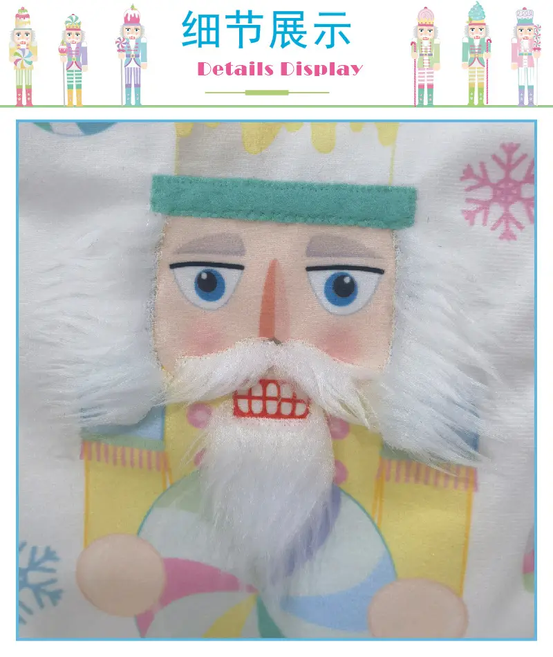 Christmas Stocking with Nutcracker Design — feature 12