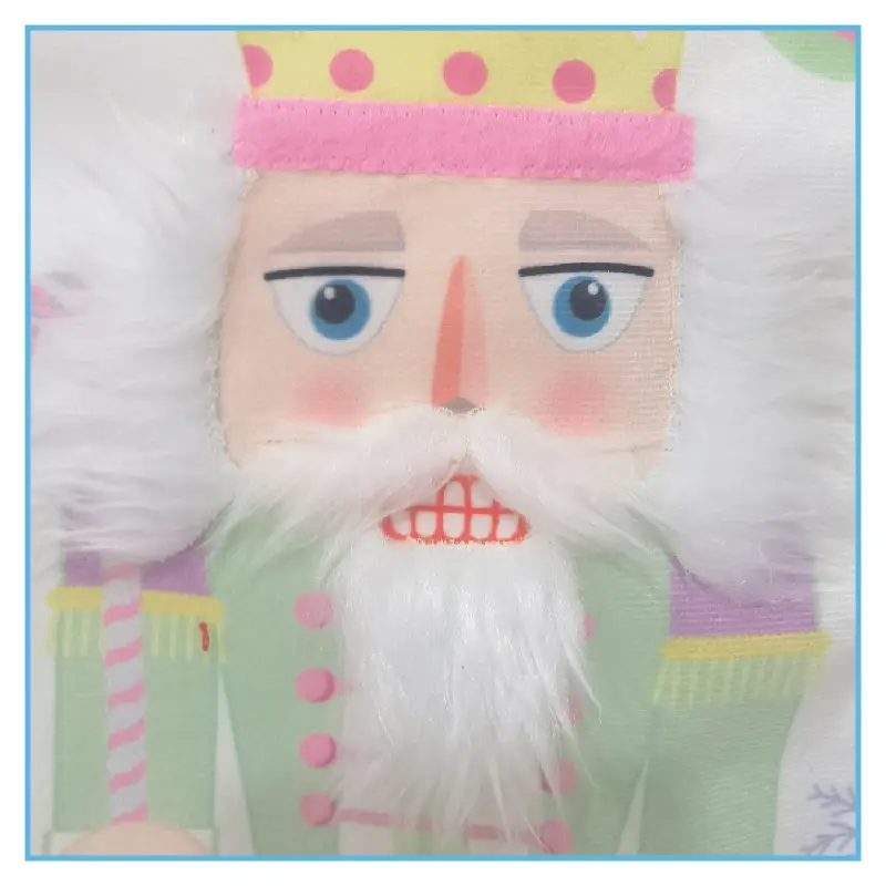 Christmas Stocking with Nutcracker Design — feature 17