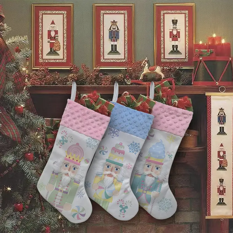 Christmas Stocking with Nutcracker Design — feature 4