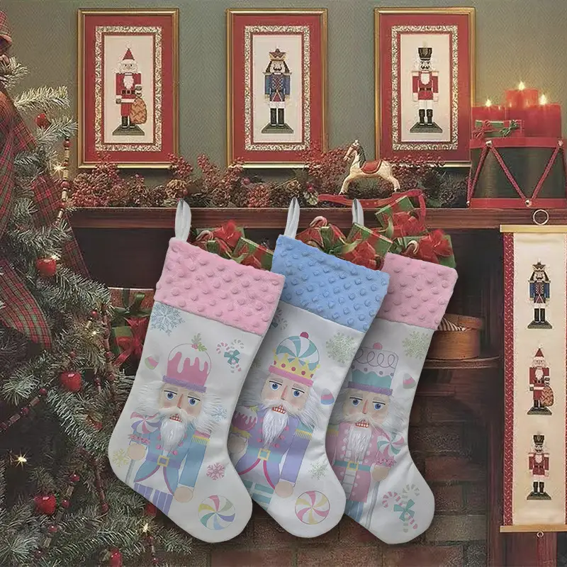 Christmas Stocking with Nutcracker Design — feature 5