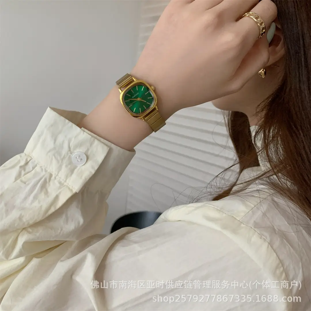 Cross-border hot chain watch female students simple temperament casual folding buckle female watch quartz watch manufacturers wholesale — feature 27
