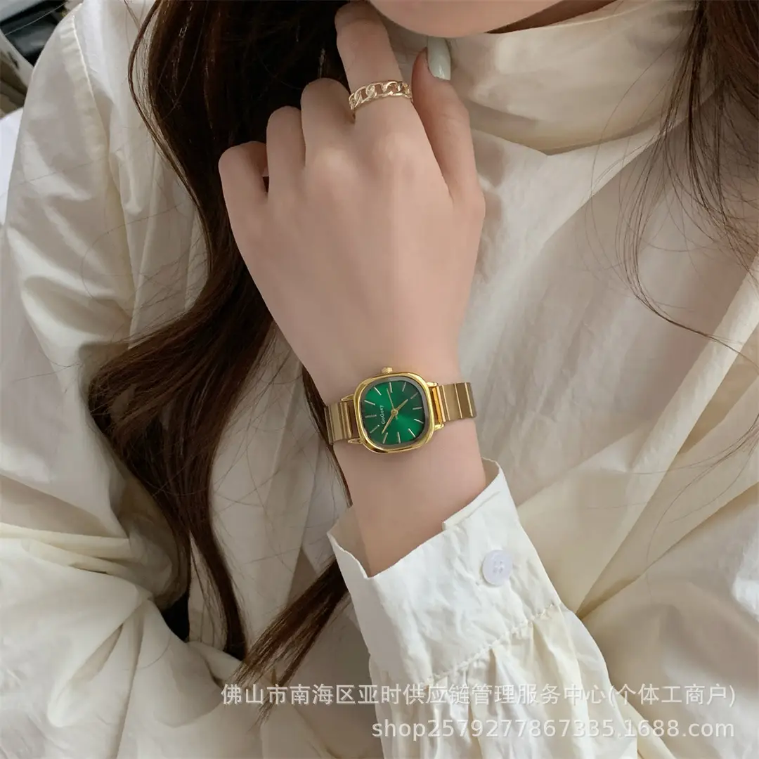 Cross-border hot chain watch female students simple temperament casual folding buckle female watch quartz watch manufacturers wholesale — feature 29