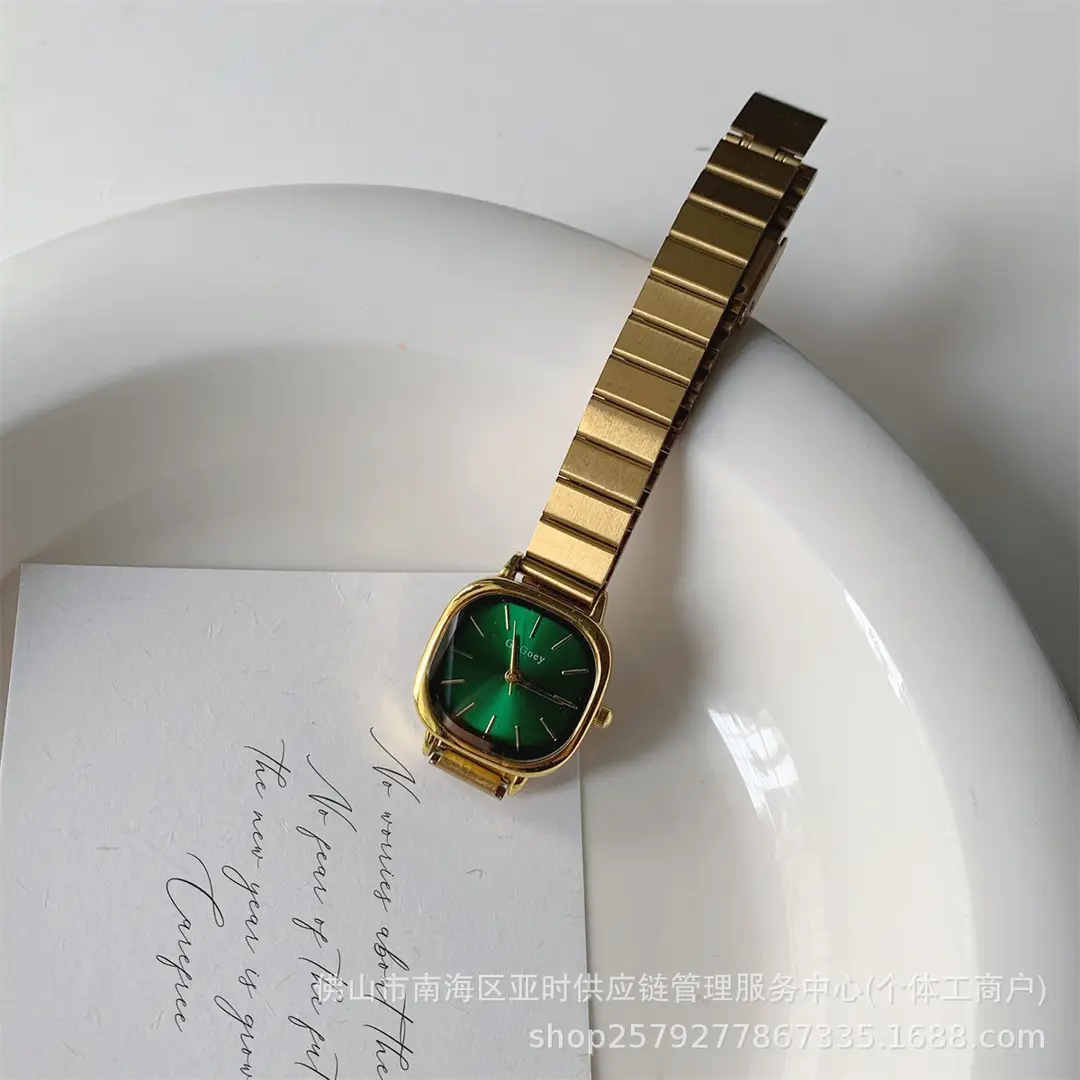 Cross-border hot chain watch female students simple temperament casual folding buckle female watch quartz watch manufacturers wholesale — feature 7