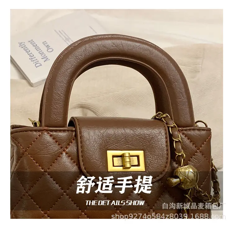 Brown Quilted Chain Bag for Women 2026 — feature 10