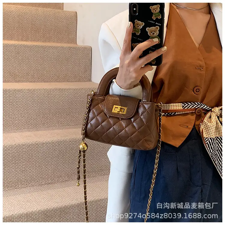Brown Quilted Chain Bag for Women 2026 — feature 13