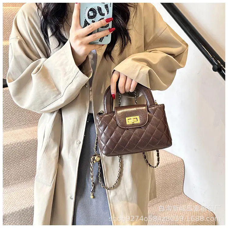 Brown Quilted Chain Bag for Women 2026 — feature 15