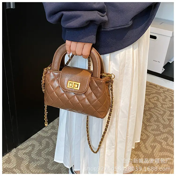 Brown Quilted Chain Bag for Women 2026 — feature 20