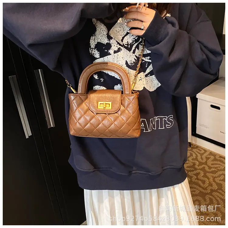 Brown Quilted Chain Bag for Women 2026 — feature 23