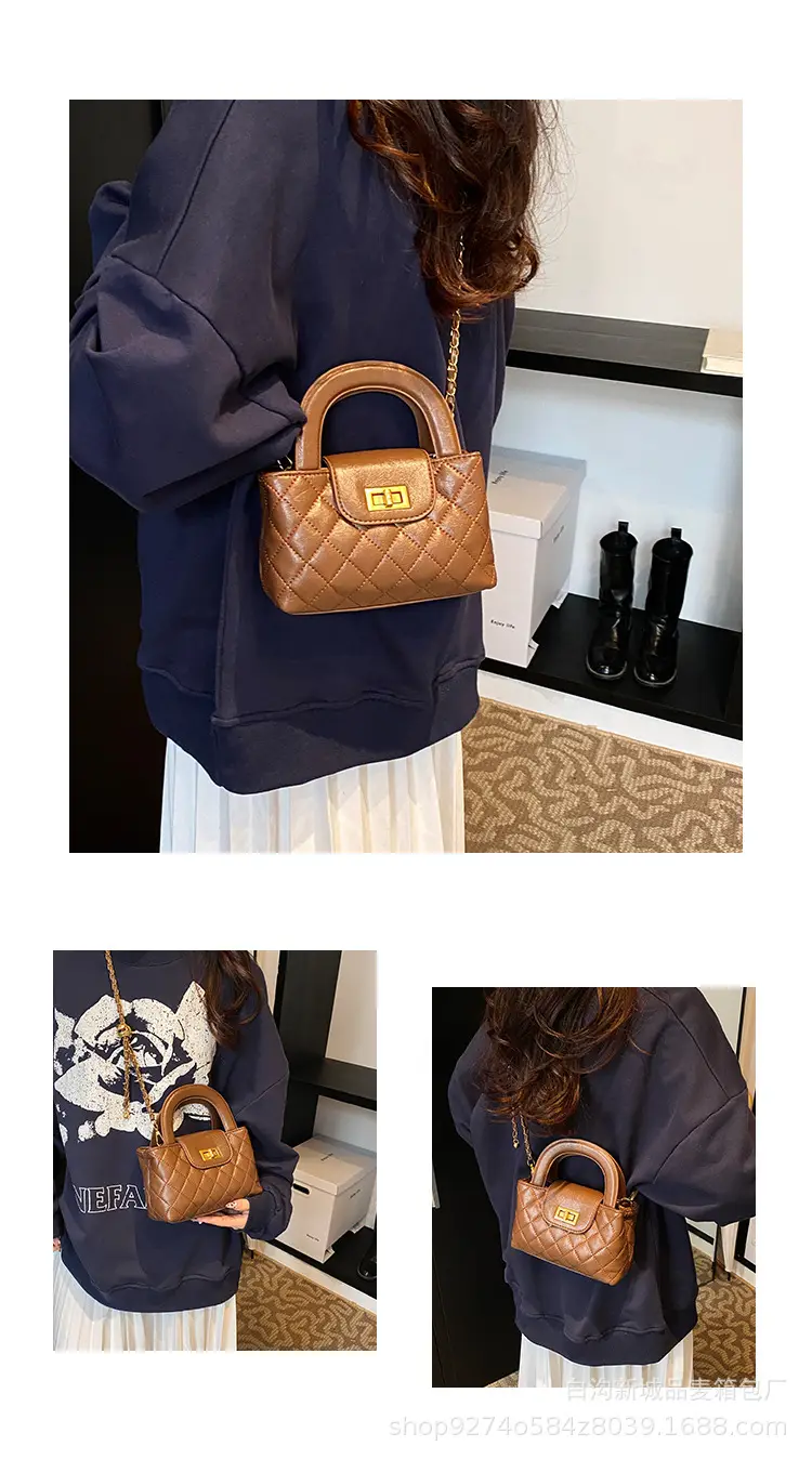 Brown Quilted Chain Bag for Women 2026 — feature 4